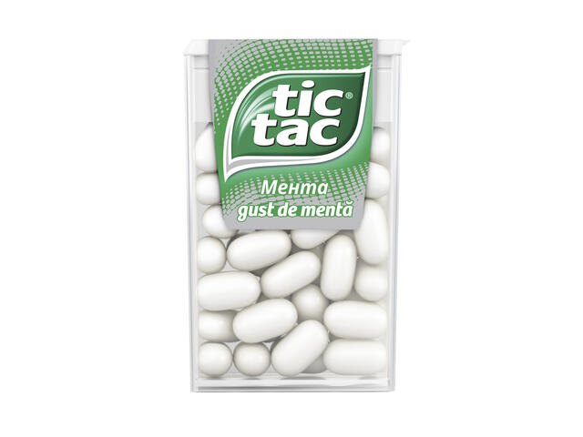 Tic Tac Drajeuri cu gust de menta 18 g