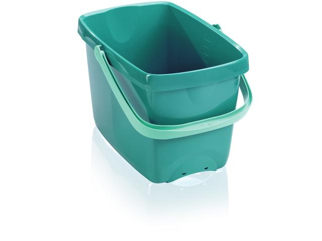 Galeata Combi Leifheit, plastic, 12 L, Verde