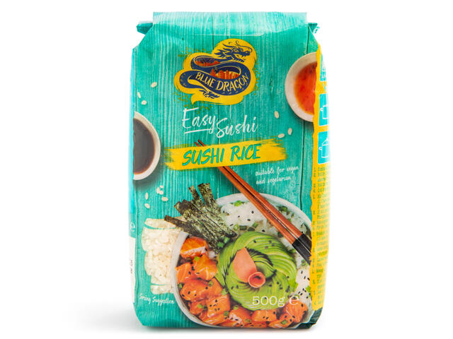 Blue Dragon orez japonez pentru sushi 500 g