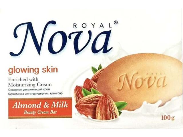 Sapun Solid Nova - 100Gr - Almond & Milk