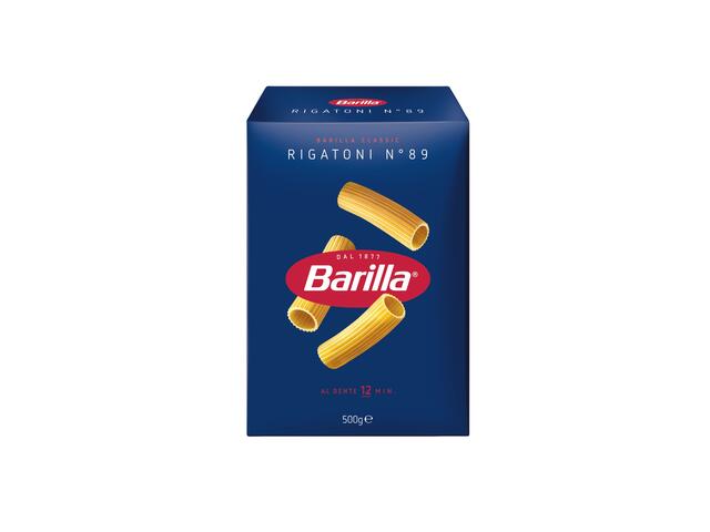 Paste scurte Rigatoni n89 Barilla, 500g