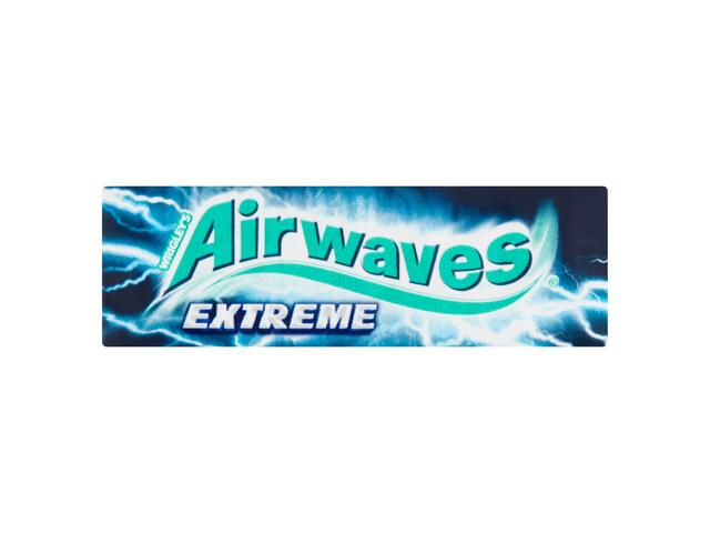 Airwaves extreme Guma de mestecat 10 buc