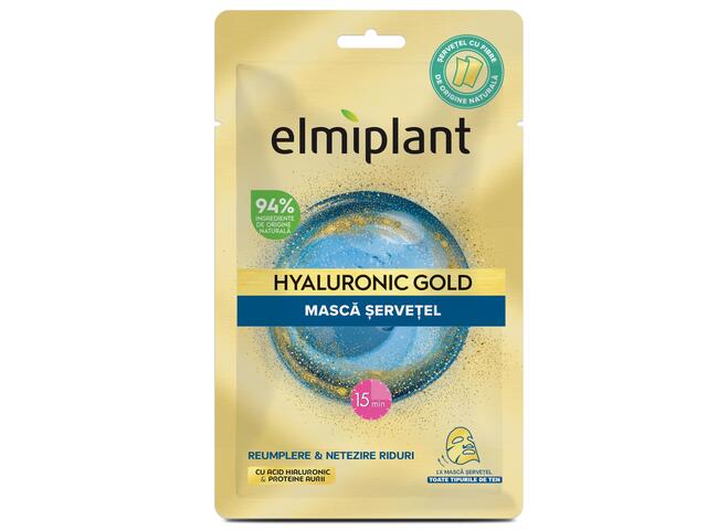 Elmiplant Hyaluronic Gold masca servetel