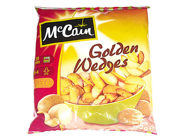 Cartofi wedges 100% 750g McCain