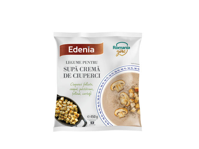 Edenia legume pentru supa crema de ciuperci 450g