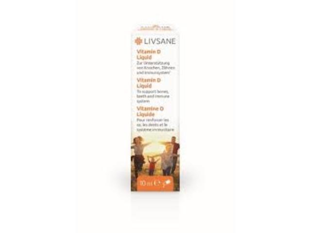 LIVSANE VITAMINA D PICATURI ORALE 10ML