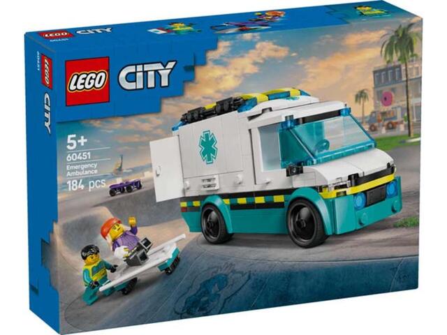 LEGO City Ambulanta de urgente 60451