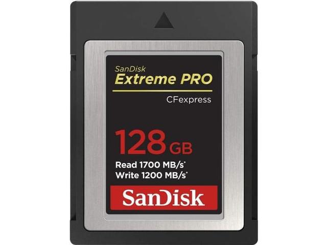 Card de memorie SanDisk Extreme PRO CFexpress SDCFE-128G-GN4NN, 128GB