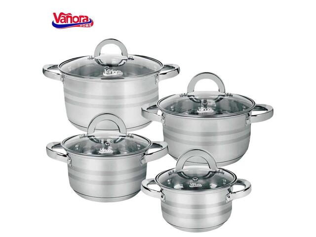 Set Gatit Din Inox 8 Piese, Medina