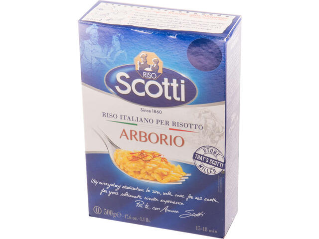 Riso Scotti Arborio orez pentru risotto 500 g