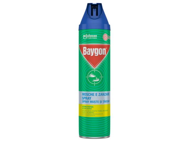 Baygon Spray insecte zburatoare 400ML