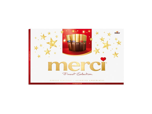 Ciocolata asortata Merci, 400g