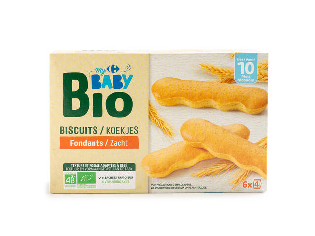 Biscuiti fondanti, Carrefour My Baby Bio 120g