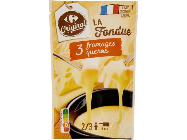 Branza Fundue 400G Carrefour Original