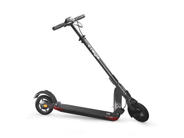 Trotineta electrica E-TWOW S2 GT SL, Viteza maxima 25 Km/h, Autonomie 40 Km, Putere motor 500W, Bluetooth, roti 8" (Negru)