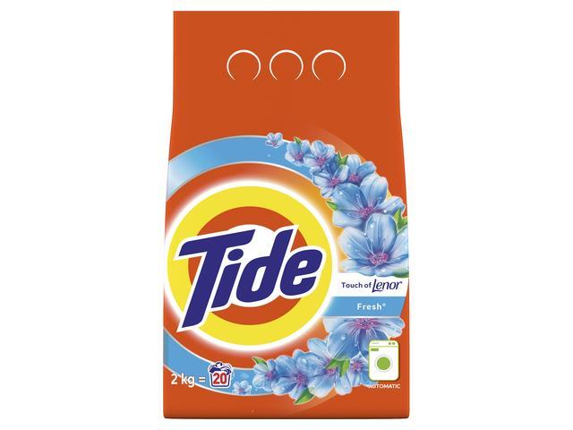 Detergent automat pudra Tide Touch of Lenor 2 kg, 20 spalari