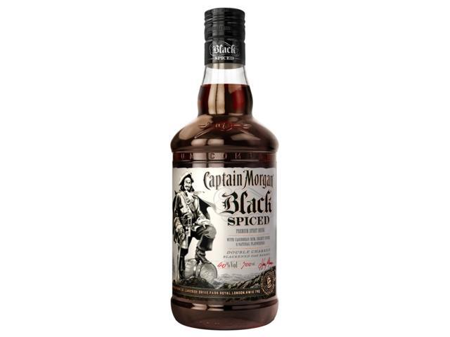 Rom Captain Morgan Black Spiced, 40.0%, 1L