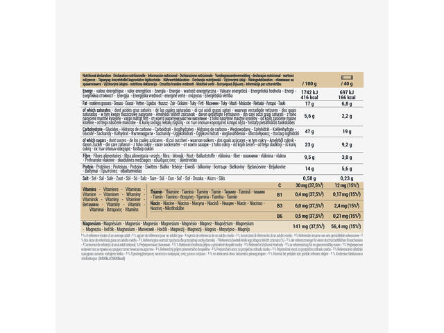Baton migdale fără gluten mic dejun x6