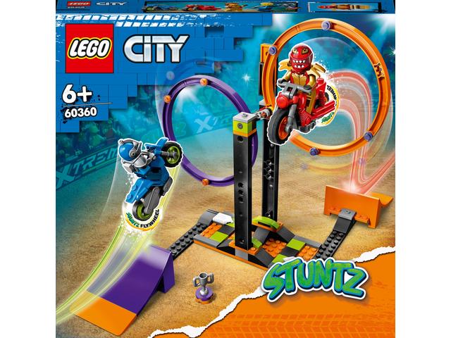 LEGO CITY Provocarea de cascadorii cu rotiri 60360