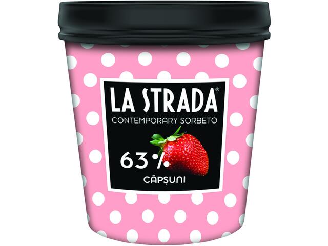 Sorbet Capsuni 500ml La Strada