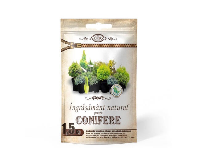 Ingrasamant natural pentru conifere Agro Cosm, 1.5 kg