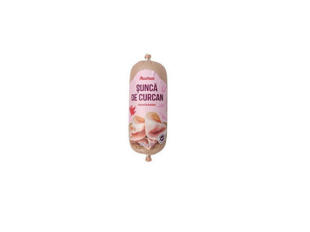 Sunca de curcan Auchan, 350g