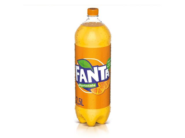 Bautura carbogazoasa Fanta Portocale, 2.5 l