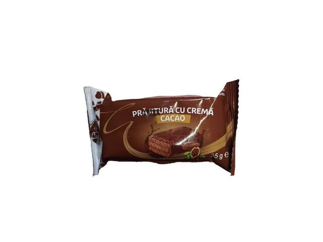 Prajitura cu crema cacao 35 g Carrefour