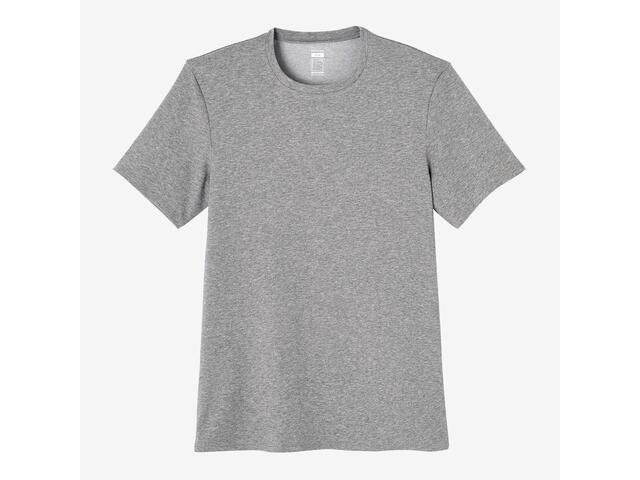 Tricou Slim 500 Fitness Gri Bărbați - S