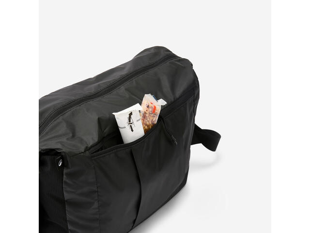 Geantă compactă Trekking Călătorie TRAVEL 15L Negru