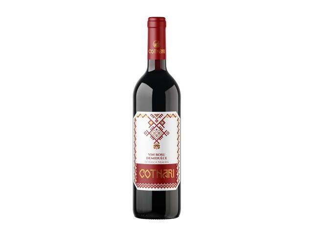 Vin rosu demidulce, Cotnari Traditii, Feteasca Neagra, 0.75L