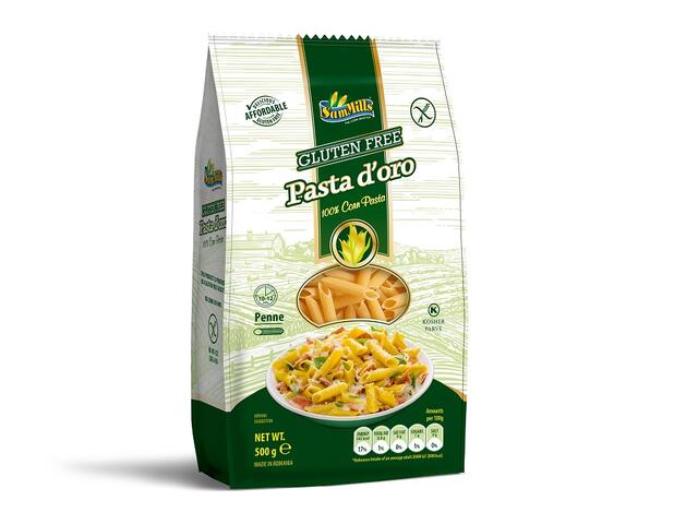 Penne fara gluten Pasta d'oro 500 g Sam Mills