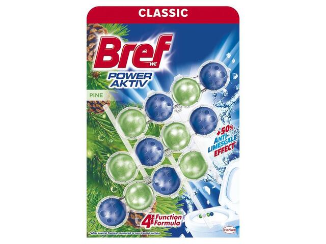 Bref Power Aktiv Aparat rezerva wc pin 3x50g