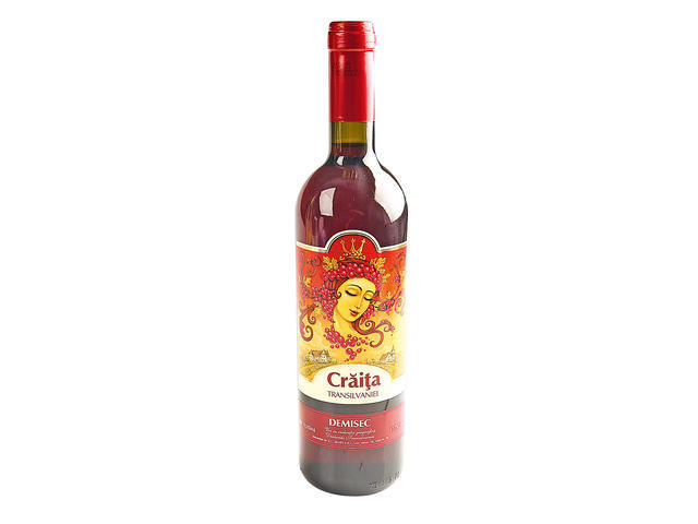 Vin Rosu Demisec Craita Transilvaniei 0.75L