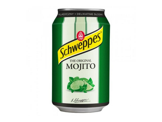 Bautura carbogazoasa Schweppes Mojito, 0.33 l