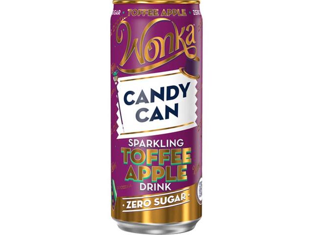 Bautura carbogazoasa Candy Can Wonka, zero zahar, 0.33L
