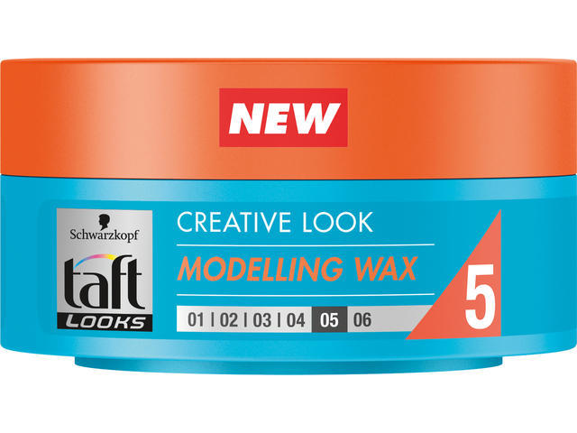 Ceara Modelatoare Par, Taft Creative Look Modelling Wax, 75ML