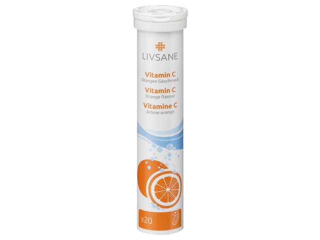 LIVSANE VITAMINA C 240MG X 20TBL EFERVESCENTE