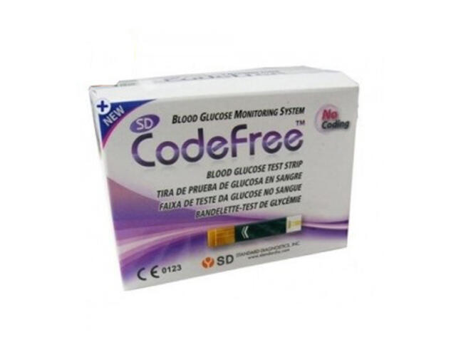 CODEFREE TESTE PENTRU GLUCOMETRU 50BUC