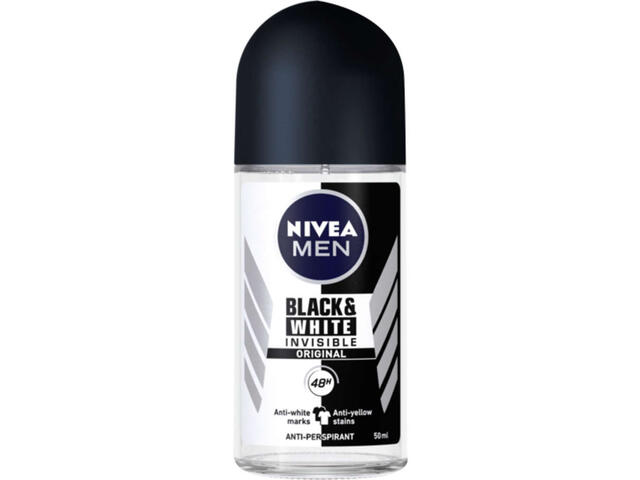 Nivea Men Black and White Power deodorant roll-on 50 ml