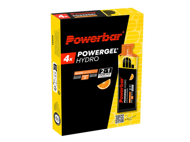 HIDROGEL POWERBAR PORTOCALE x4