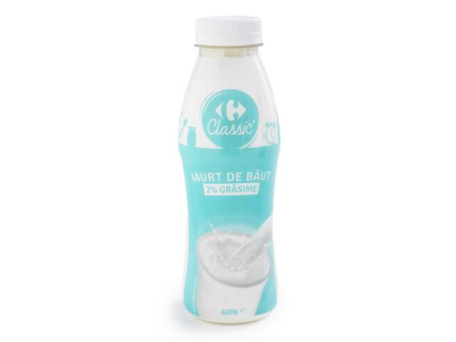 Iaurt Baut 2% Grasime 400G Carrefour Clasic
