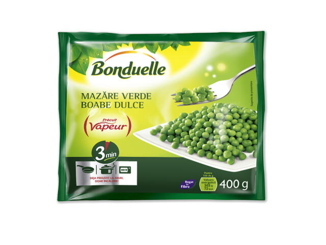 Mazare verde boabe dulce Vapeur Bonduelle 400g