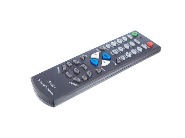 CONTROL REMOTO UNIVERSAL PARA TV MODEL: ST-620+ Audio & Video