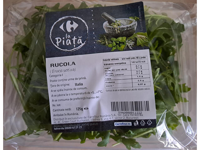 Rucola 125 g Carrefour