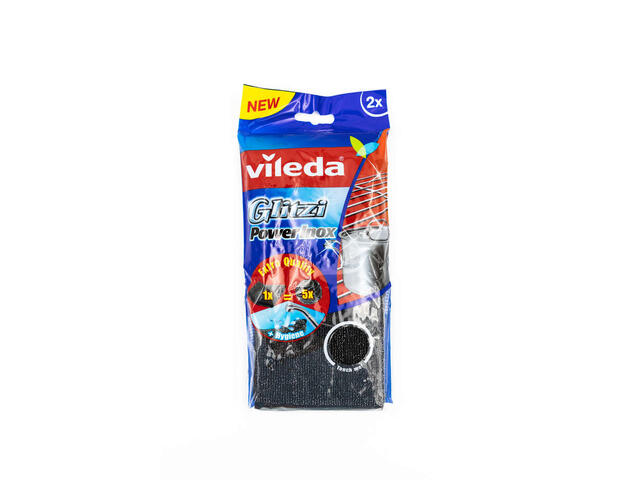 Vileda Power Burete vase inox 2 bucati