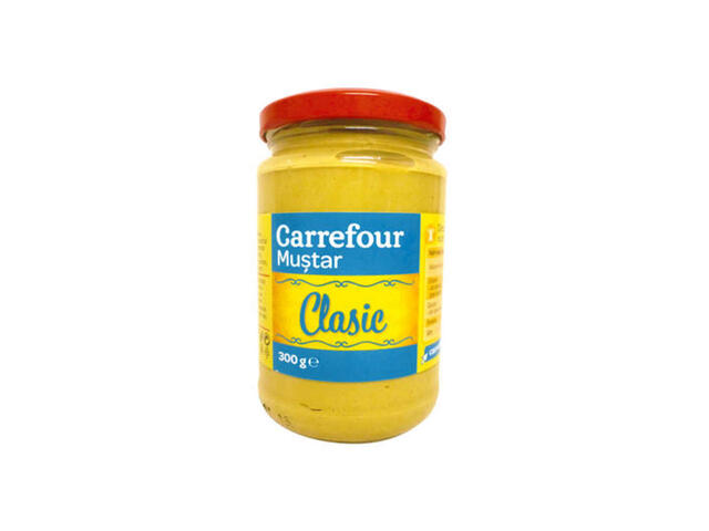 Mustar clasic 300 g Carrefour