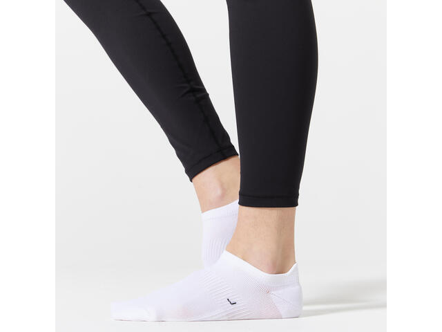 Set 2 perechi șosete scurte Fitness Alb - 39/42