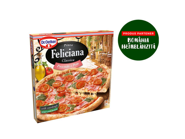 Pizza Feliciana Prosciutto e Pesto Dr. Oetker, 360g