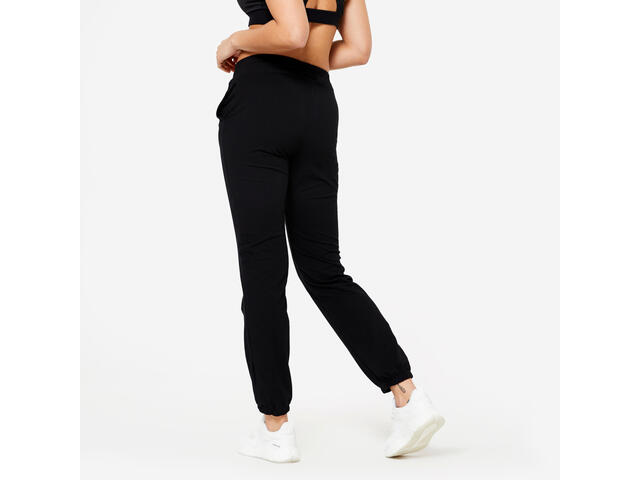 Pantalon de trening Regular 100 Fitness Negru Damă - XL / W35 L31